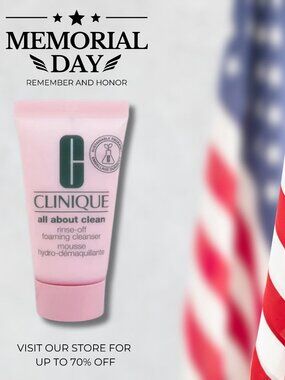 Clinique Rinse-Off Foaming Cleanser 1oz